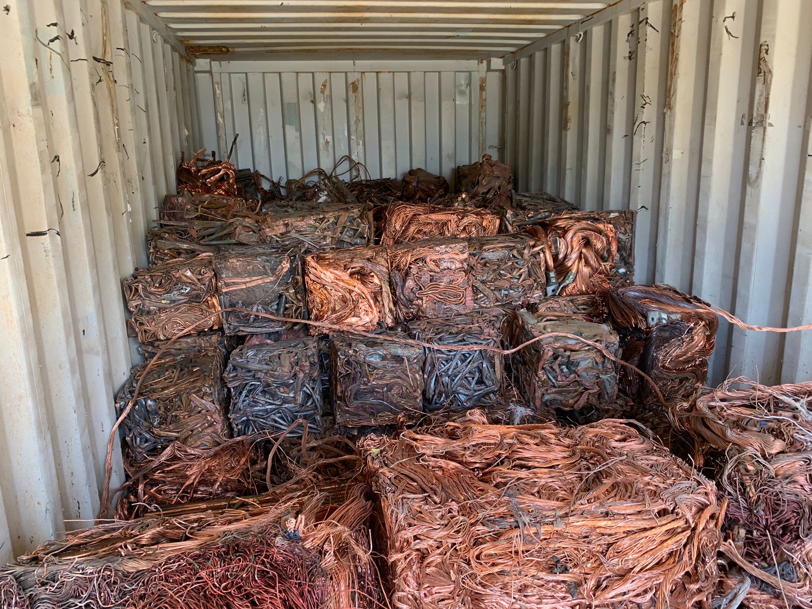 Surya Scrap compressed copper metal